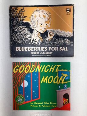 Goodnight Moon Blueberries For Sal Robert McCloskey Margaret Wise Brown Books